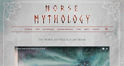 Desktop Screenshot of norse-myth.com