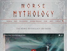 Tablet Screenshot of norse-myth.com
